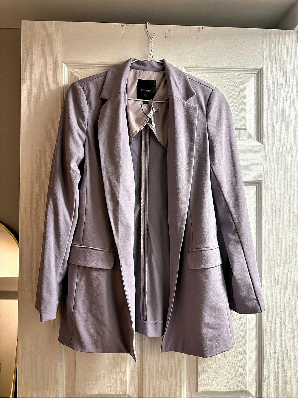 Dynamite Lavender Blazer Like New